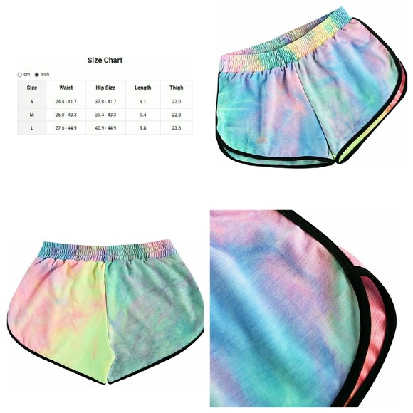 Pants - Tie dye shorts